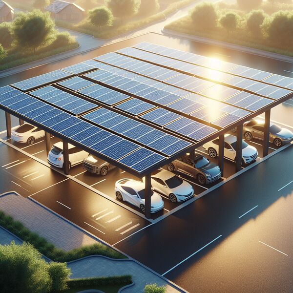  Photovoltaik Carport » Doppelte Funktion