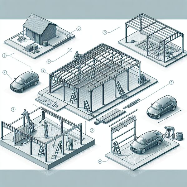  Carport bauen » Schritt für Schritt Anleitung