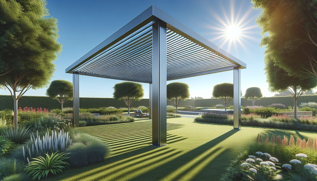 Große Auswahl an Farben und Oberflächen -  Pergola Aluminium » Modern & pflegeleicht