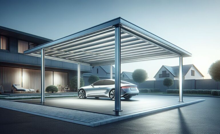 Carport Aluminium » Modern und beständig