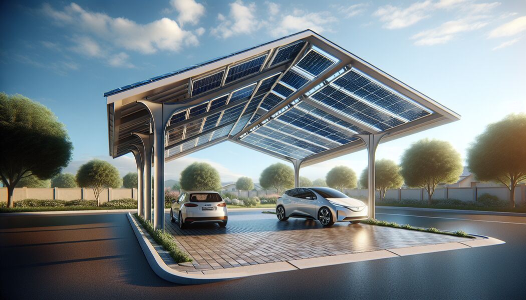 Photovoltaik Carport » Doppelte Funktion
