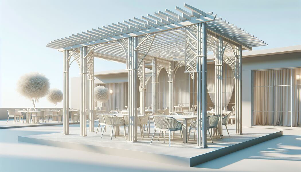 Pergola freistehend » Flexibel & elegant