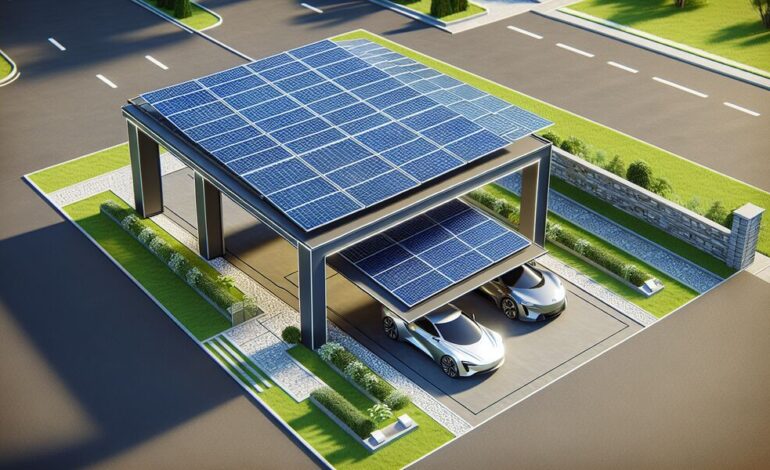 PV Carport » Doppelte Nutzung